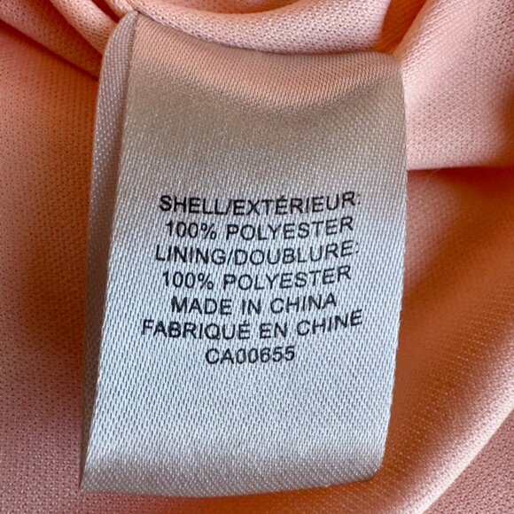 RW&Co Orange & Peach Pleated Chiffon Midi Skirt - Picture 8 of 10